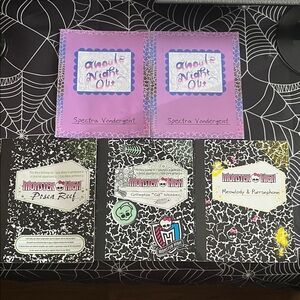 Monster High journals lot